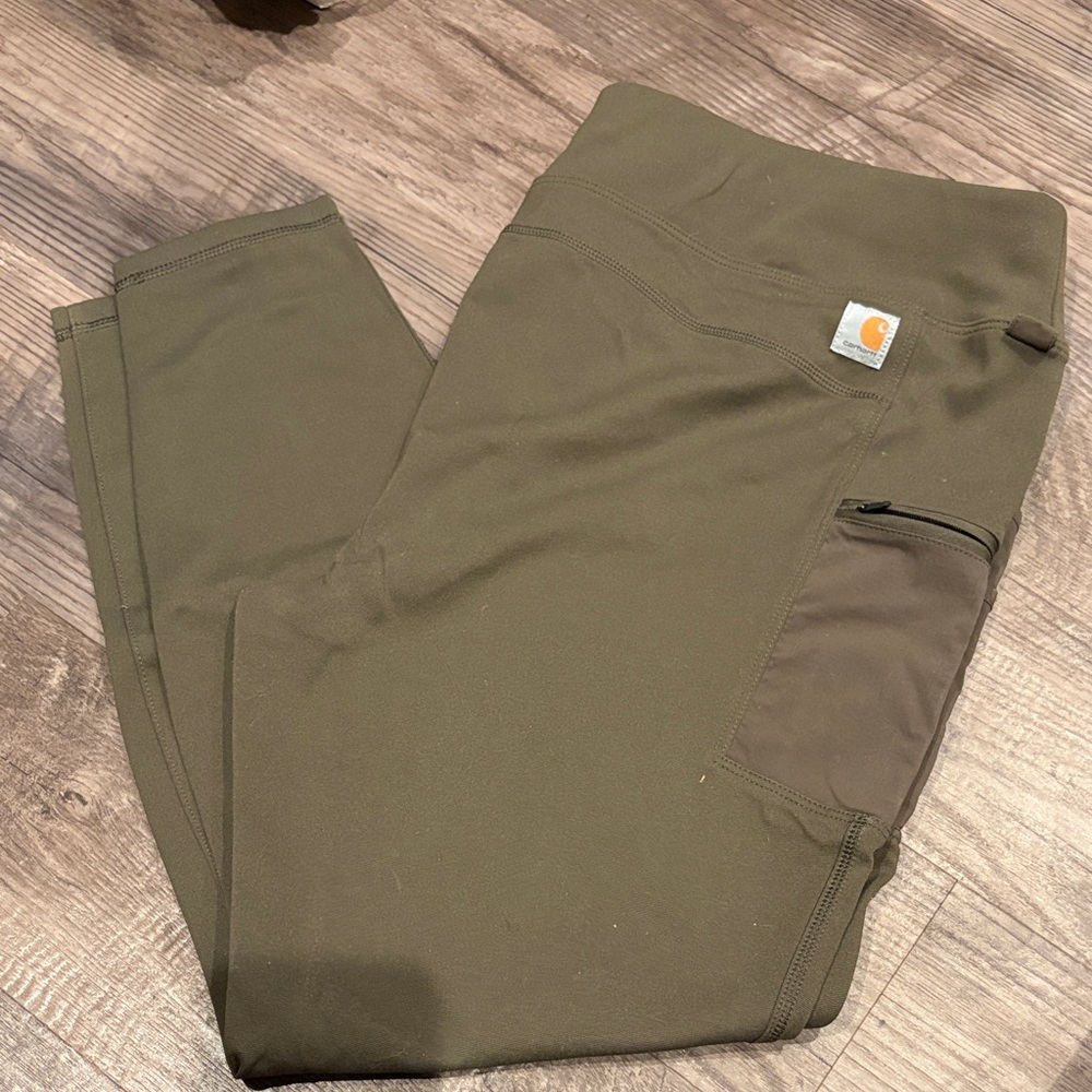Carhartt Olive Green Women's Pants